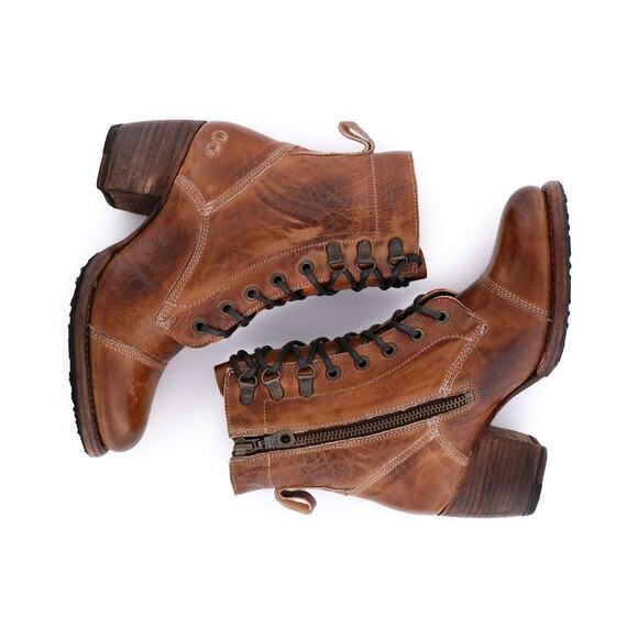 NWT Bed:Stu Women's Judgement Boot, 7.5 B(M) US, Tan-Tan - Picture 3 of 5